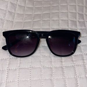 Black sunglasses wayfarer style